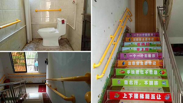 廣東河源殘疾人幼兒園無障礙扶手/用心打造每一件產品【藍品盾】